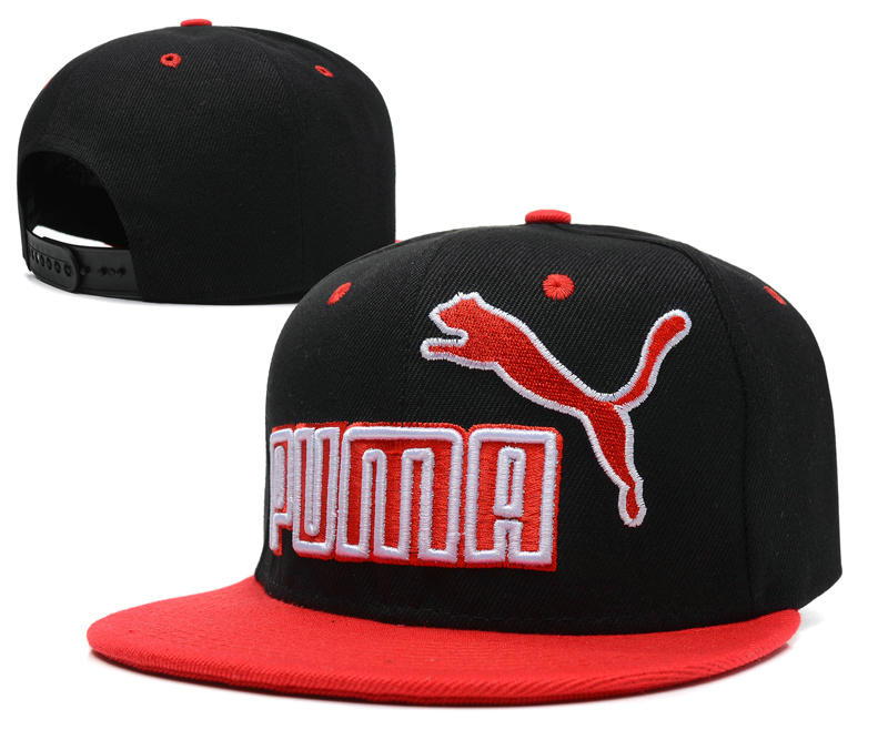 PUMA Black Snapback Hat SD